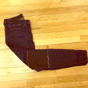 J Brand patchwork jeans